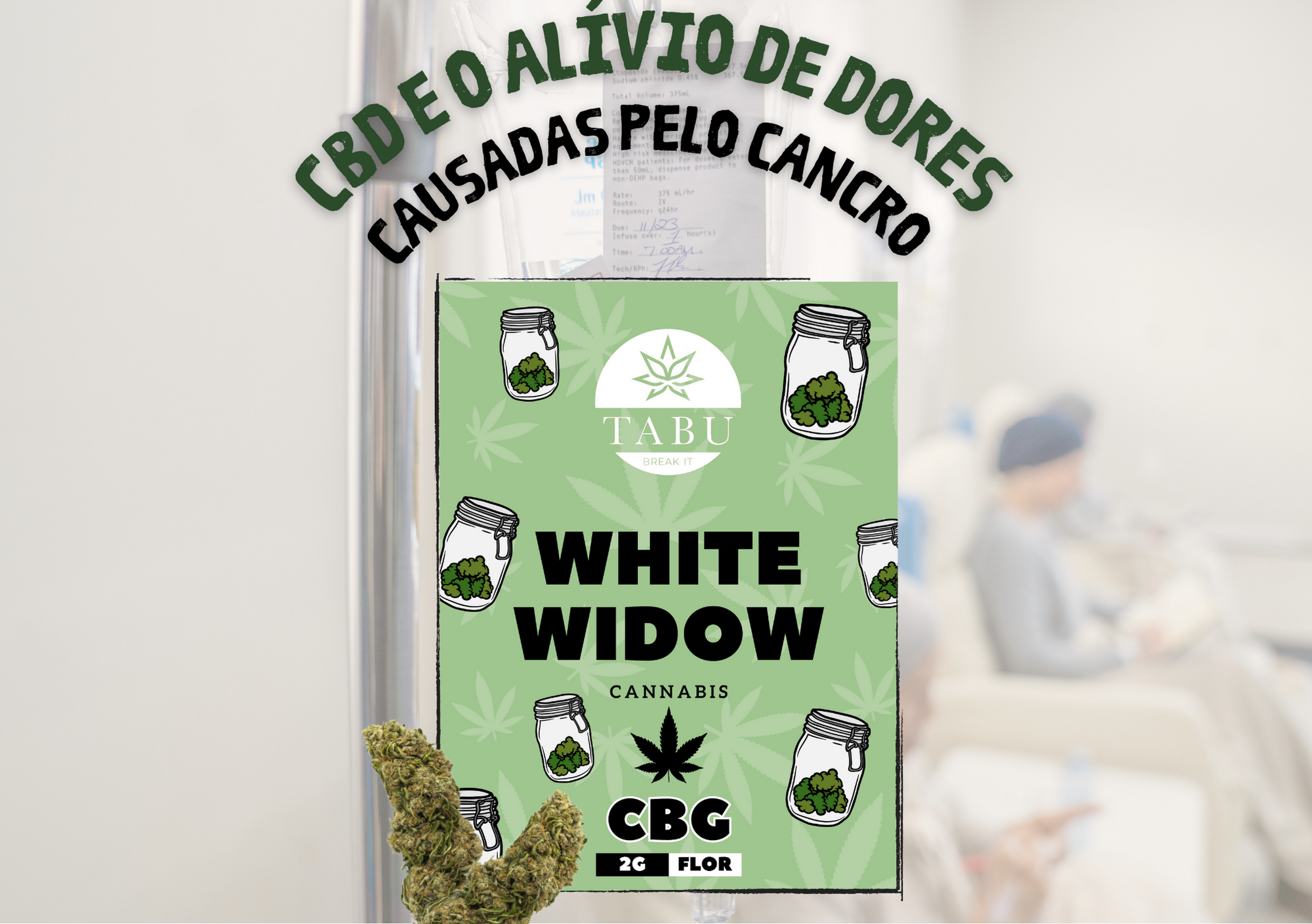 CBD e o alívio de dores causada pelo Cancro Image