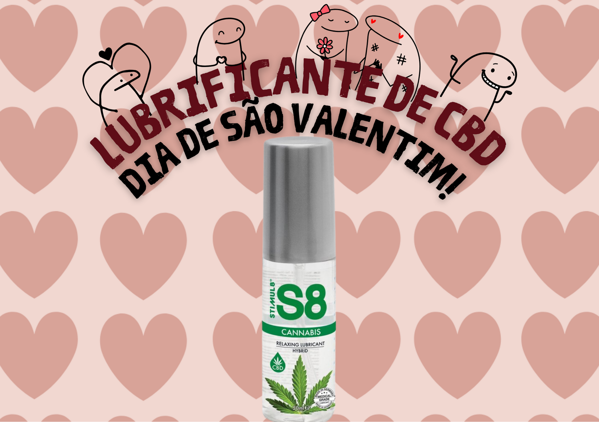Descobre o Prazer com o Lubrificante de CBD neste Dia de São Valentim! Image