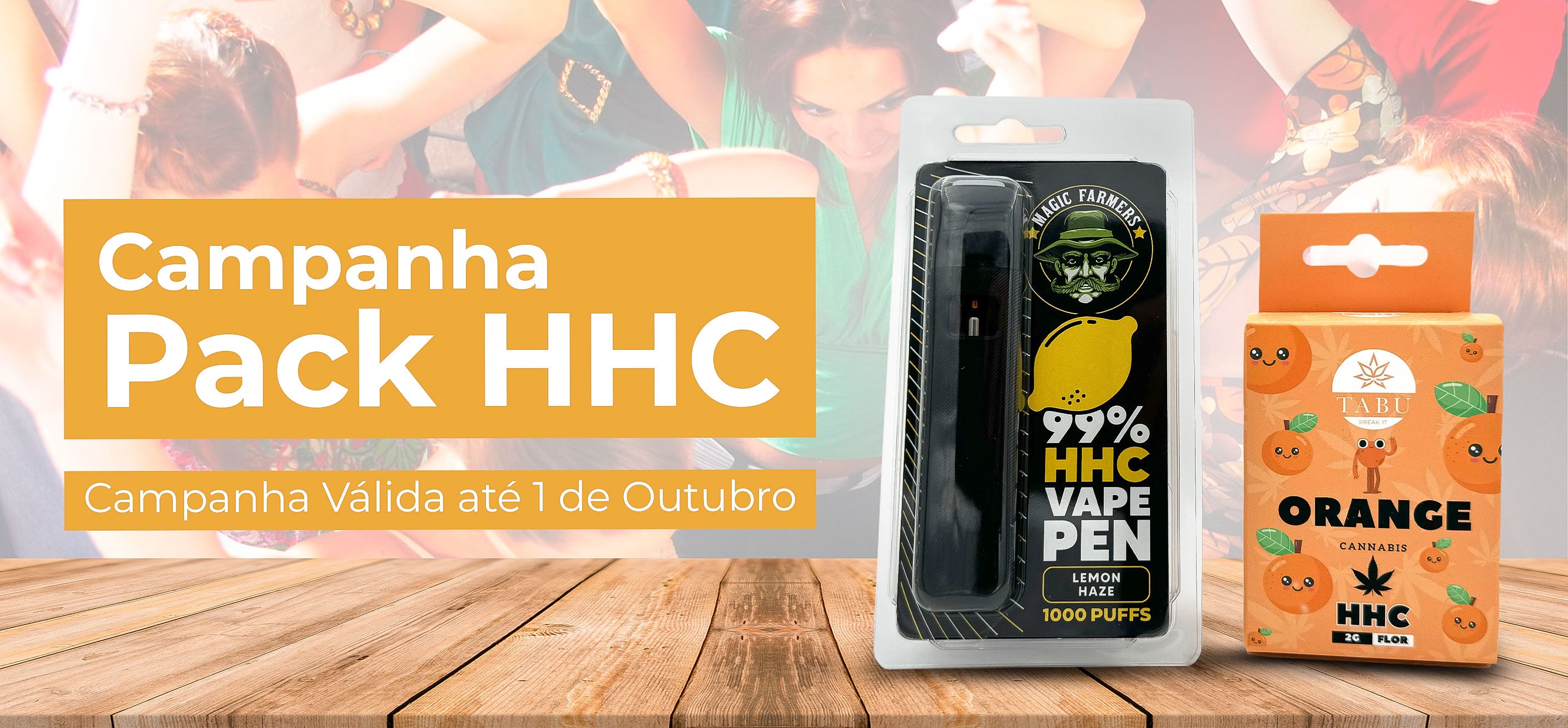 O Combo Perfeito para os Teus Momentos Divertidos - PACK HHC Image