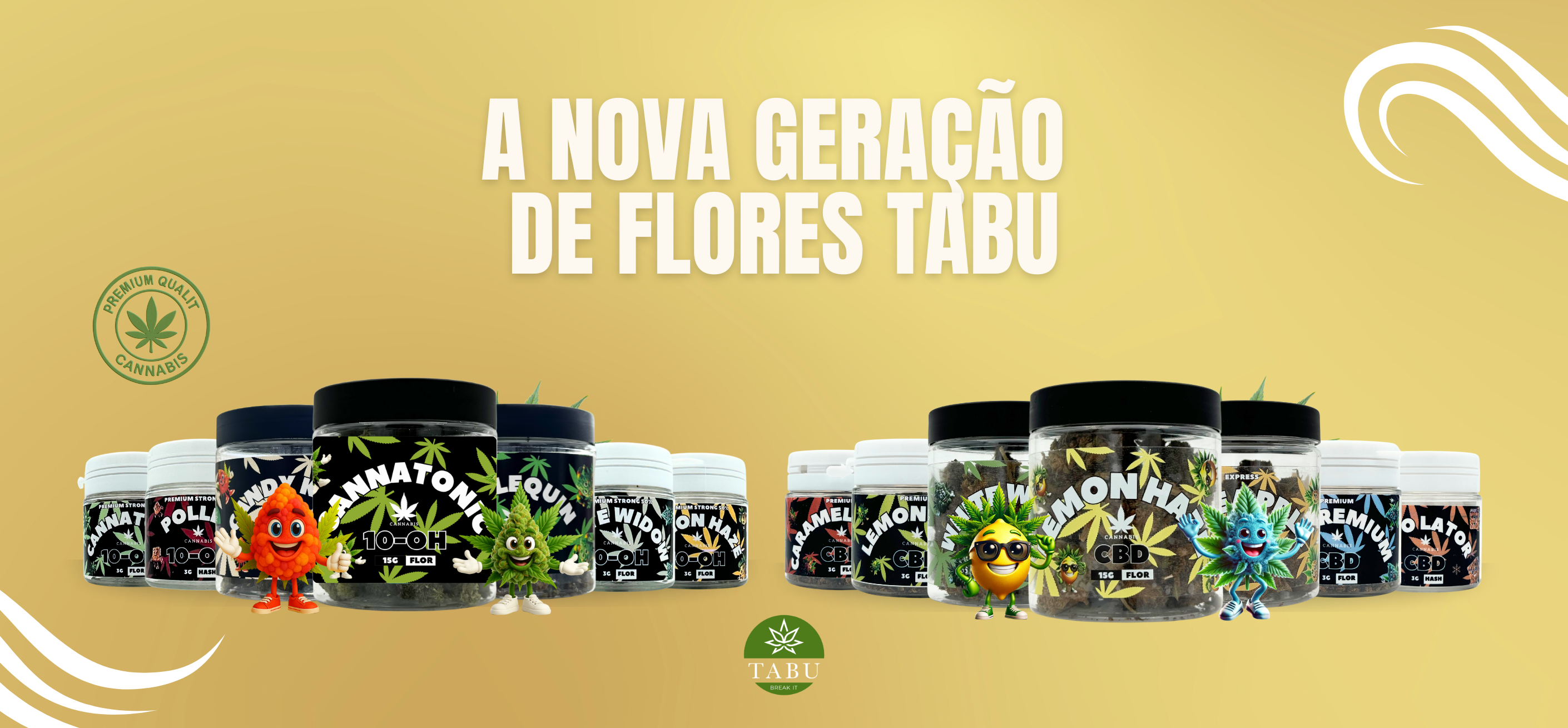 🌿 As Nossas Flores de Cânhamo Evoluíram: Mais Aroma, Mais Sabor, Mais Qualidade Image