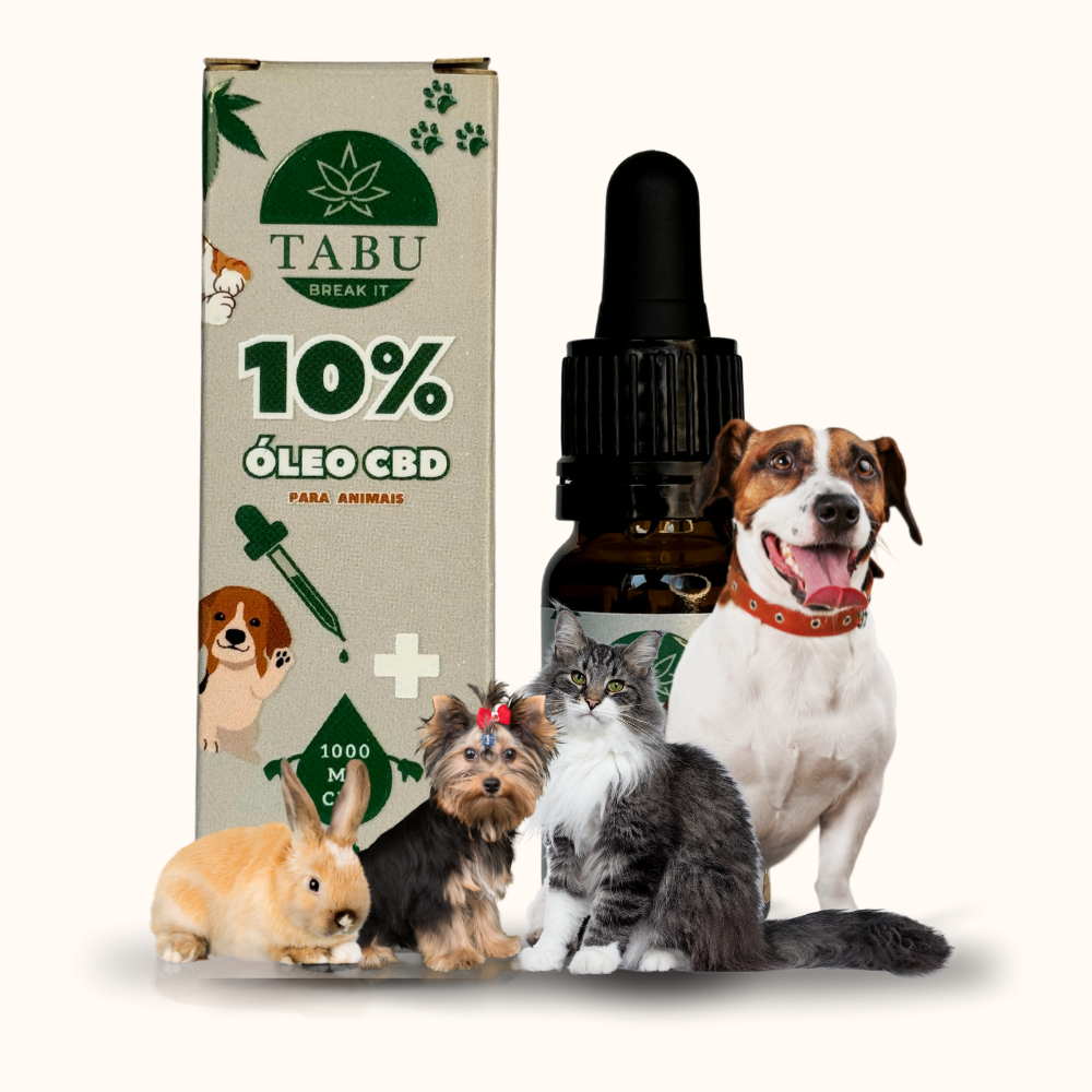 🐾 Cuida o teu animal de estimação com CBD da Tabu! 🌿 Image