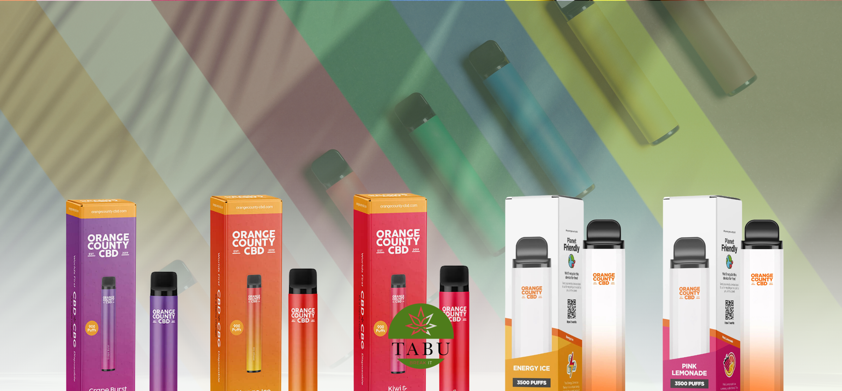 Vapes de CBD e CBG Image