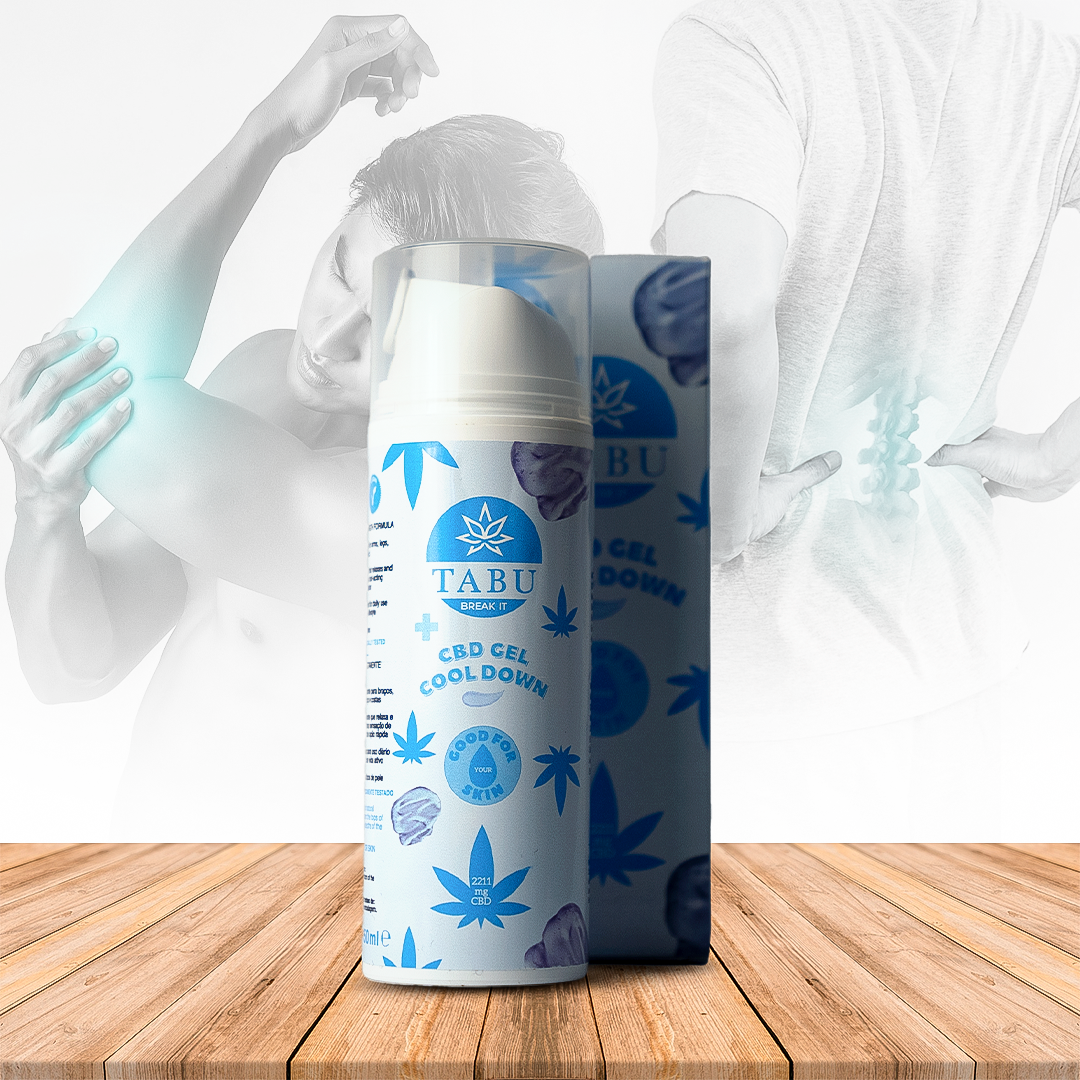 Gel Frio Tabu CBD Dores Articulares 150ml