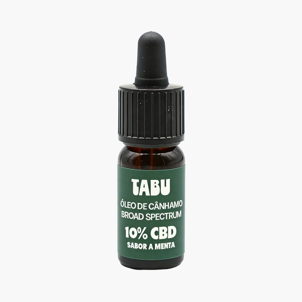 Óleo de cânhamo Broad Spectrum 10% CBD - Sabor a Menta