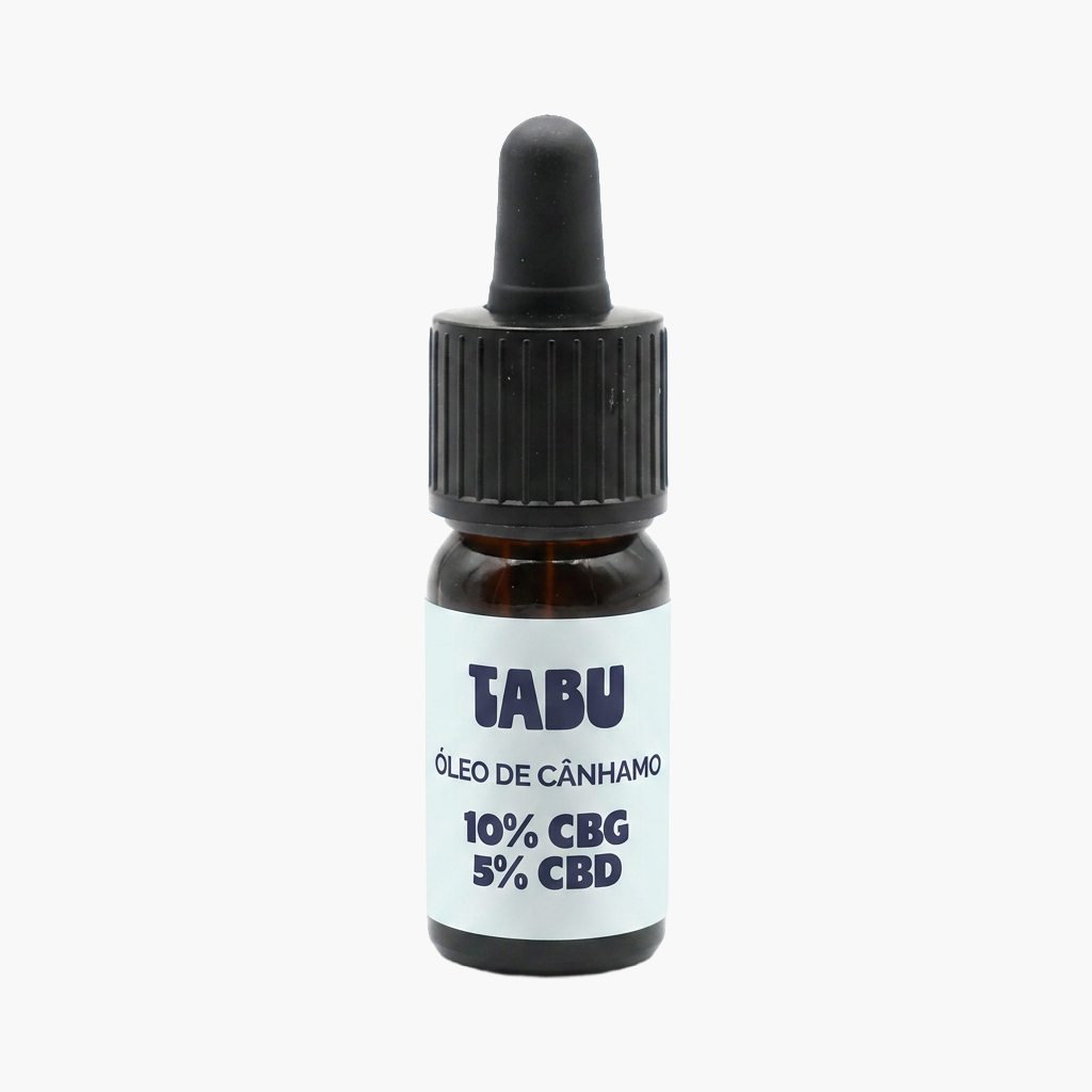 Óleo de cânhamo 10% CBG 5% CBD