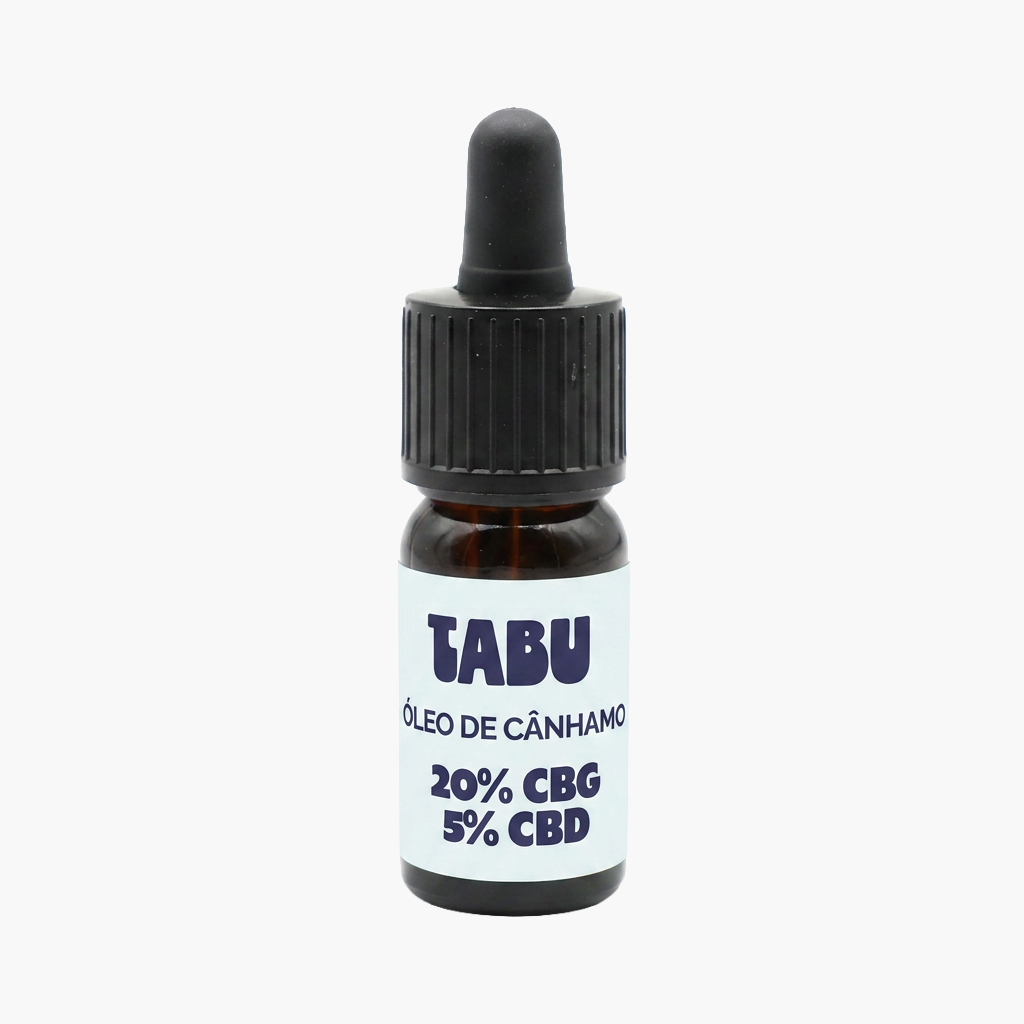 Óleo de cânhamo 20% CBG 5% CBD