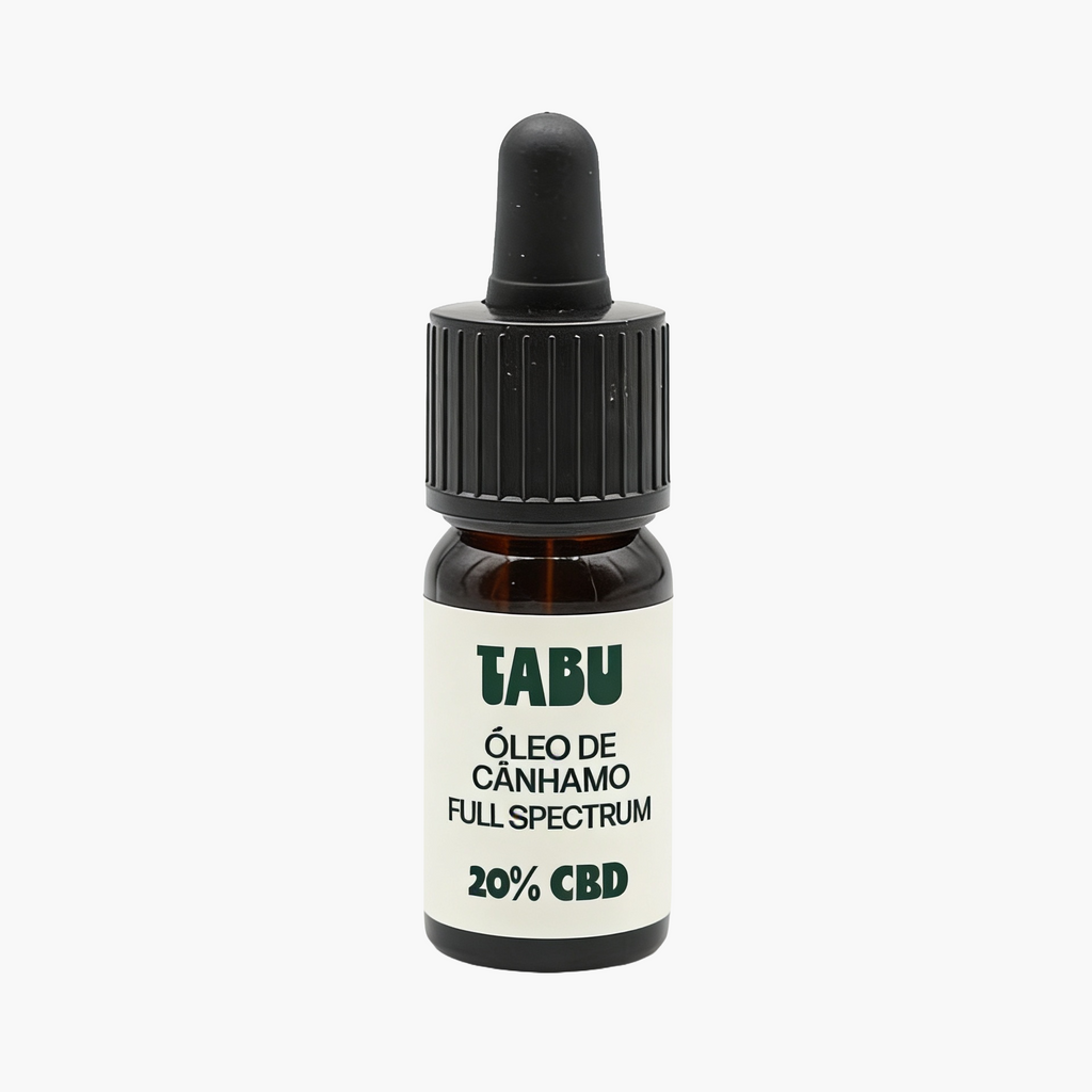 Óleo de cânhamo full spectrum 20% CBD