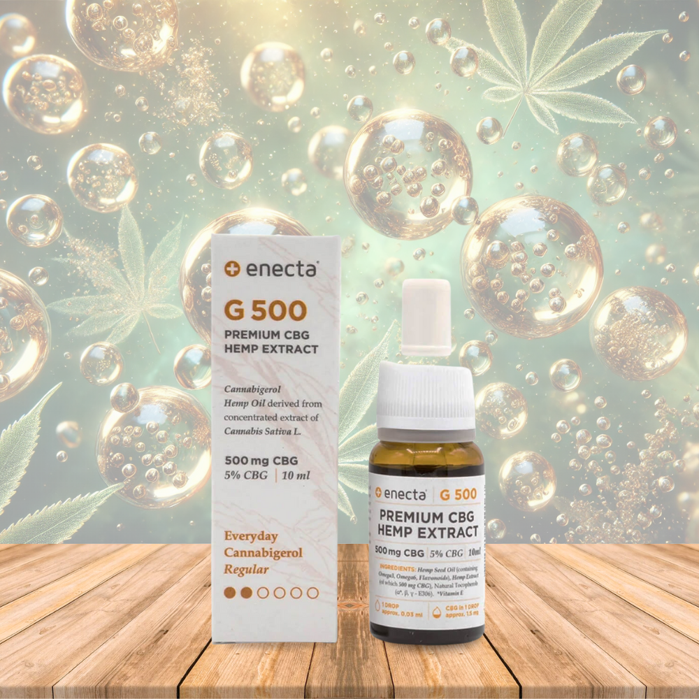 Óleo de CBG 5% Enecta 500mg (10ml)