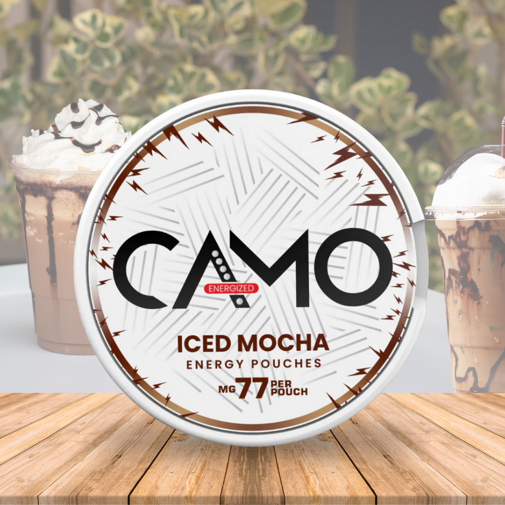 Bolsa de Cafeína, Sabor a Mocha Gelada, 77mg - Boost de energia