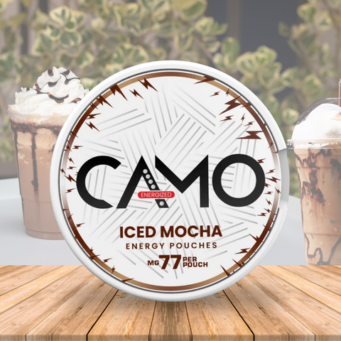 Bolsa de Cafeína, Sabor a Mocha Gelada, 77mg - Boost de energia