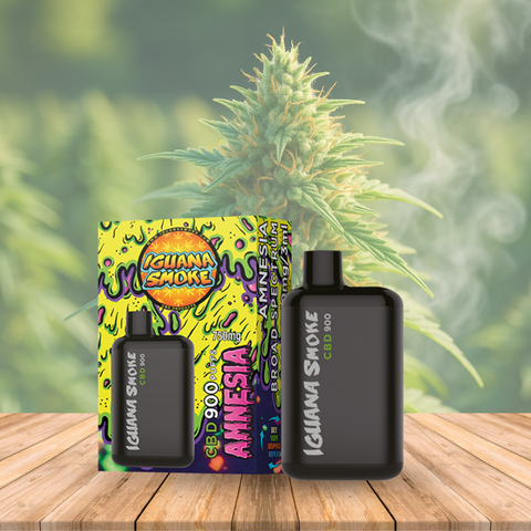 Vape de CBD 750mg, Amnesia, Iguana Pocket, 3ml