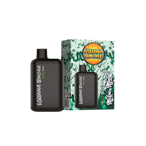 Vape de CBD 225mg, Melon Mint, Iguana Pocket, 3ml