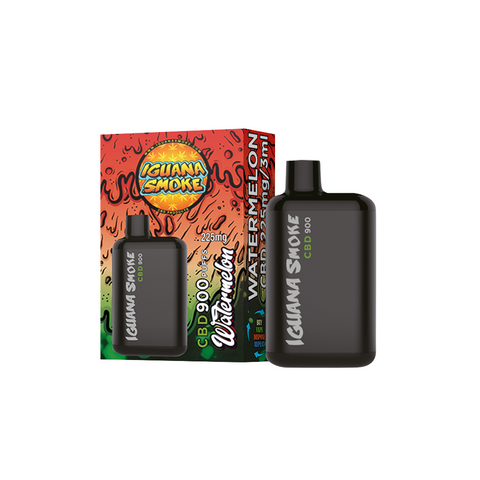 Vape de CBD 225mg, Melancia, Iguana Pocket, 3ml