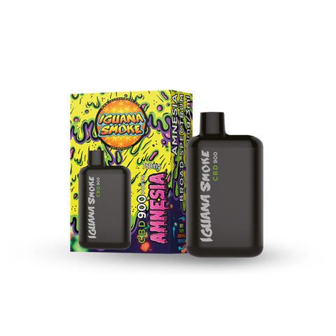 Vape de CBD 750mg, Amnesia, Iguana Pocket, 3ml