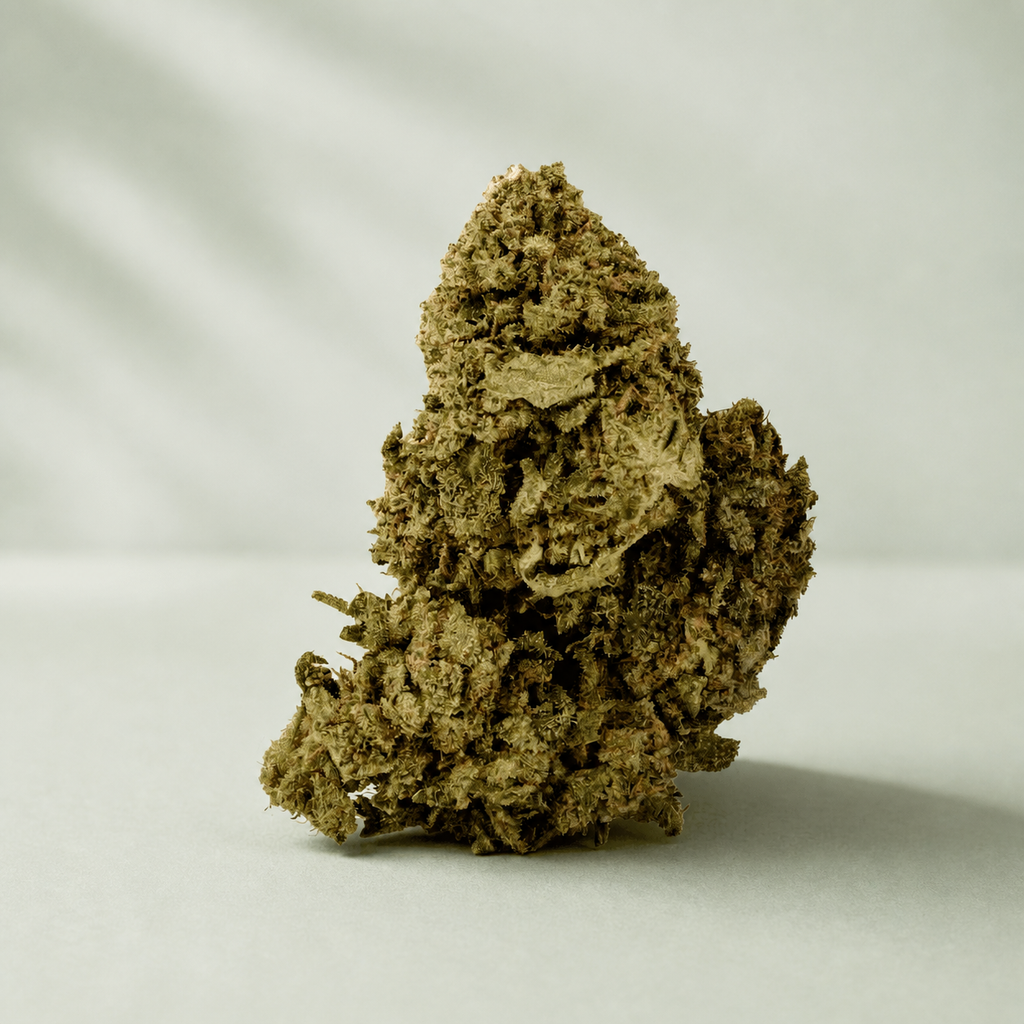 Cookie CBD sur fond inspiré Beldia avec ombre réaliste unique