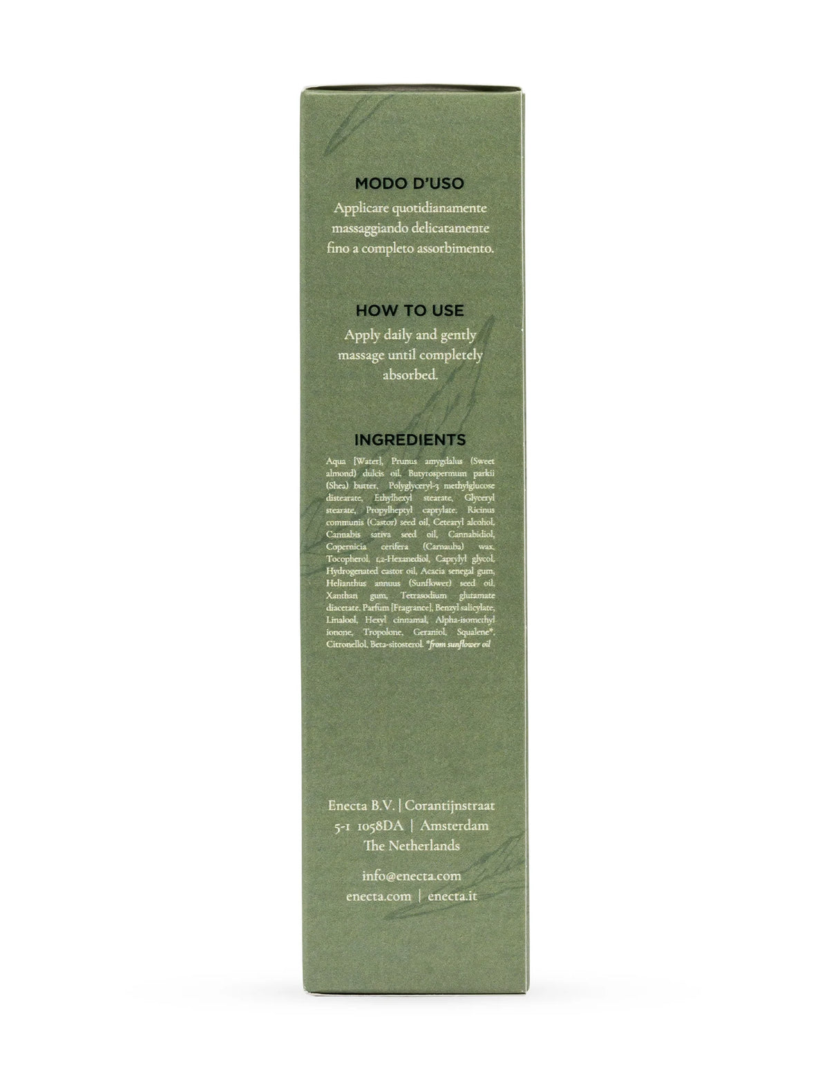 Creme Corporal Cânhamo Hidratante 200ml