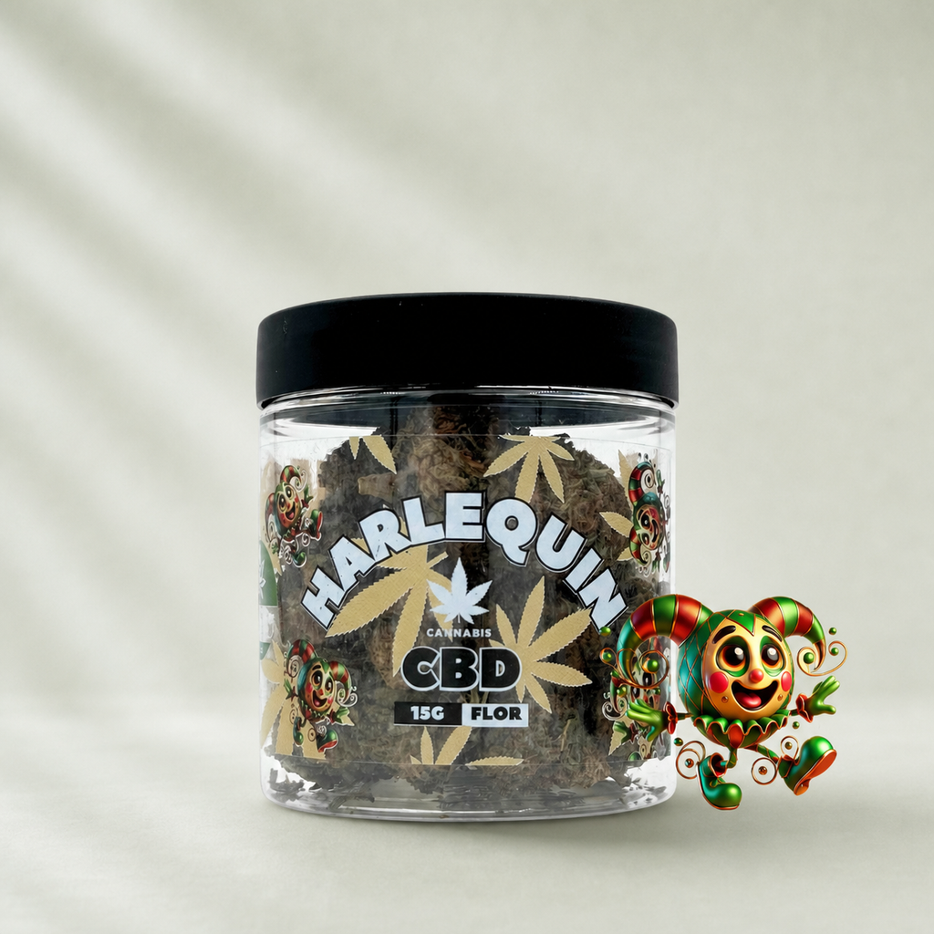 Flor de CBD Harlequin, 15 Gramos