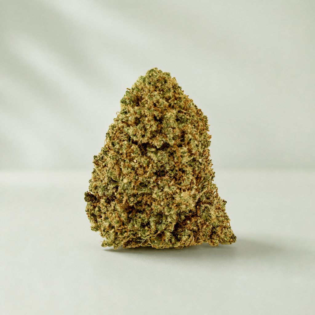 Forbidden Fruit CBD sur fond inspiré Beldia avec ombre réaliste unique