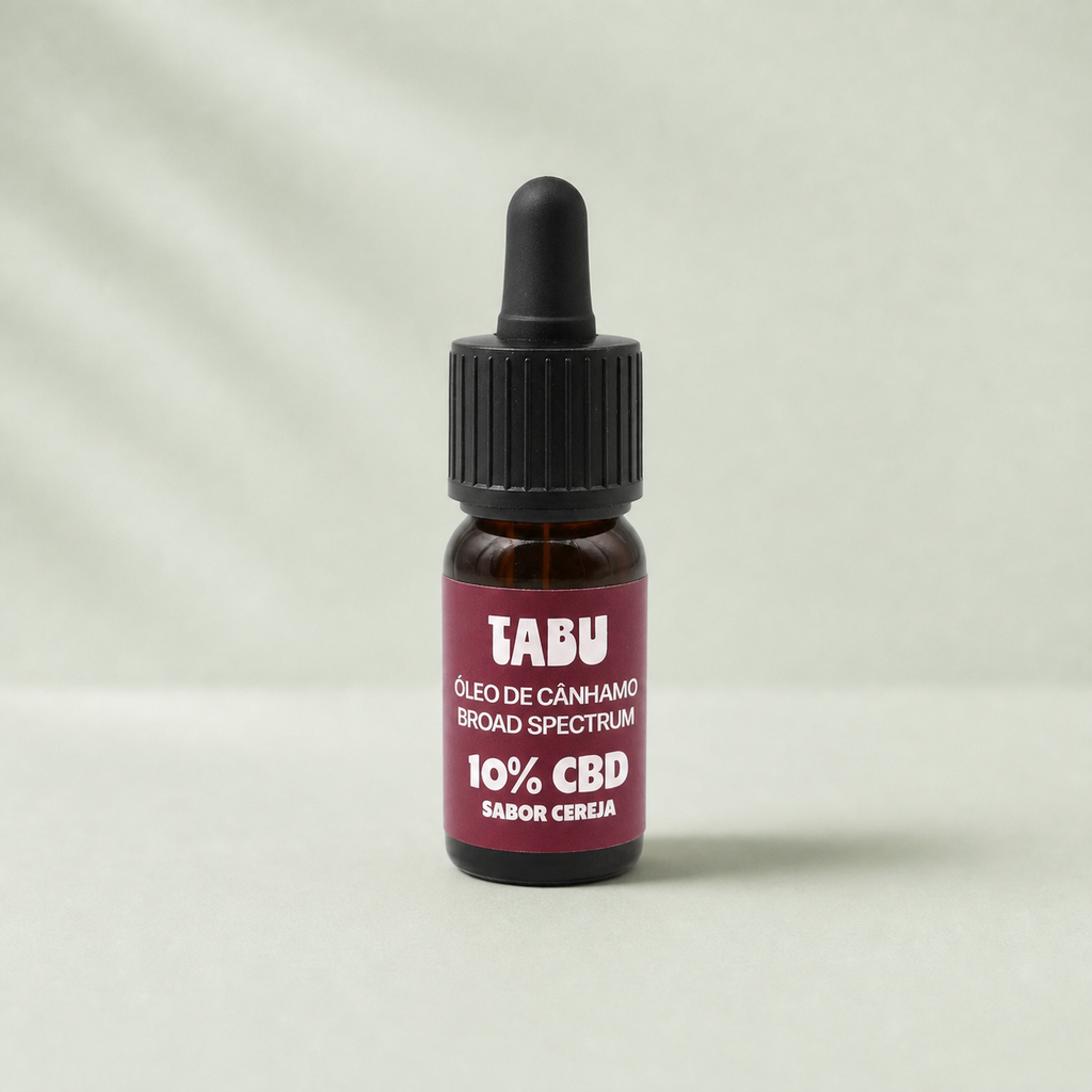 Aceite de cáñamo Broad Spectrum 10 % CBD - Sabor cereza