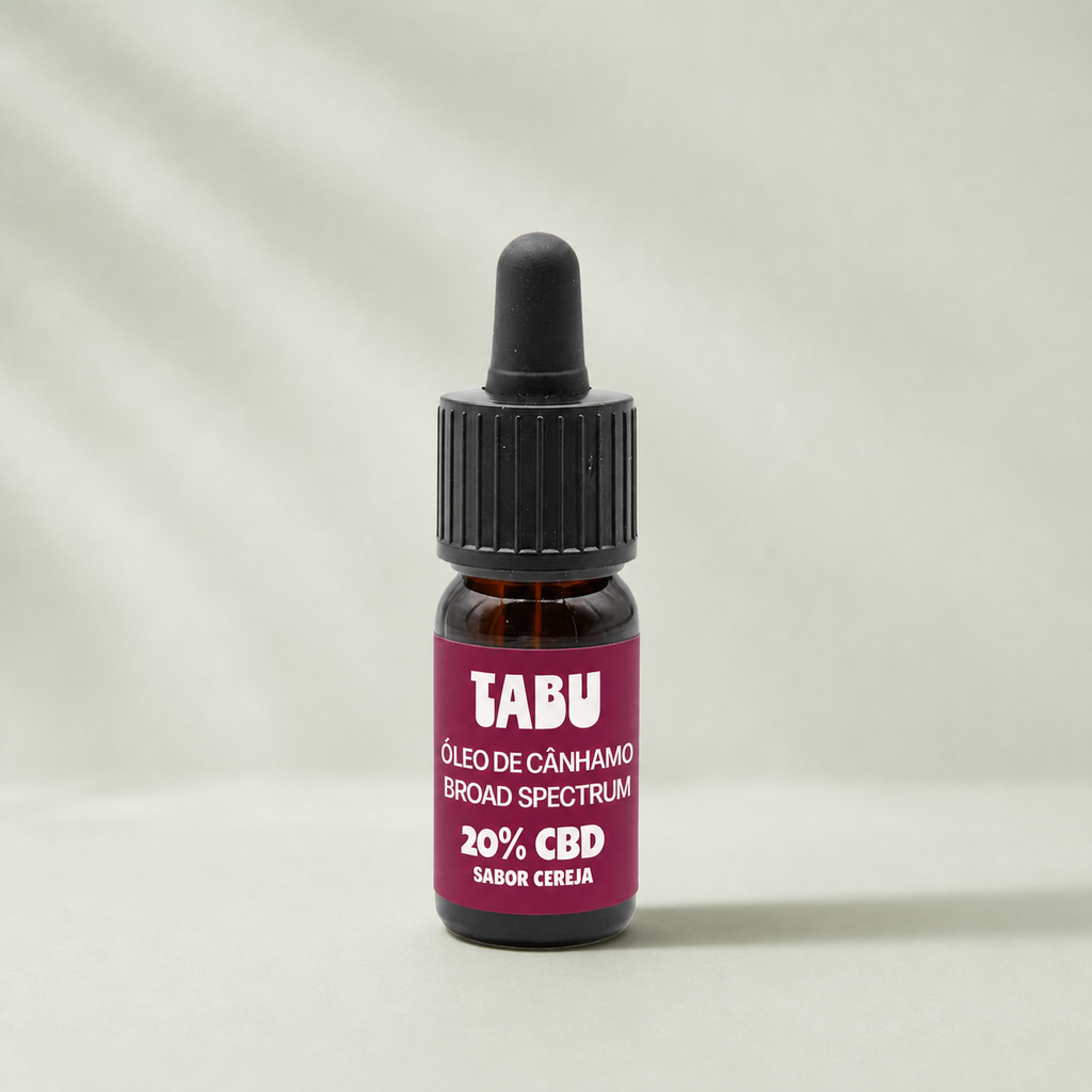Aceite de cáñamo Broad Spectrum 20 % CBD - Sabor cereza