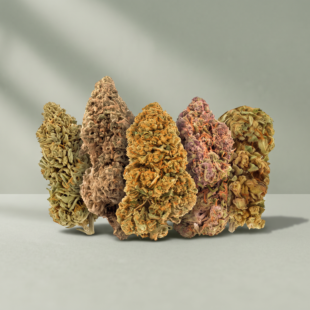 Pack descubrimiento Flores de CBD - 5 variedades